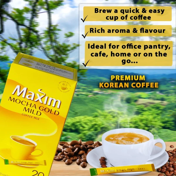 Maxim Mocha Gold Mild Coffee Mix (20T)