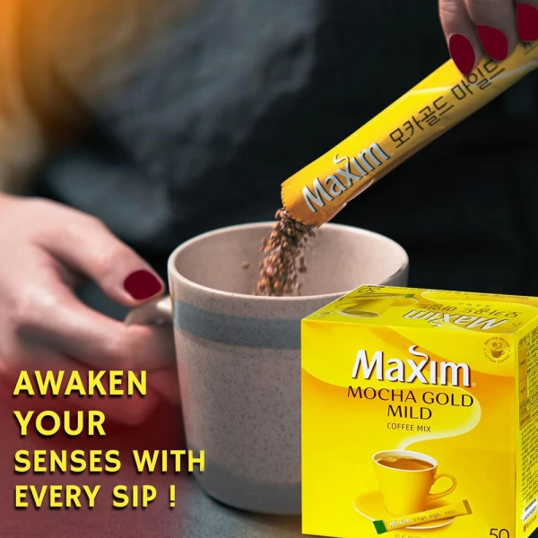 Maxim Mocha Gold Mild Coffee Mix (50T)