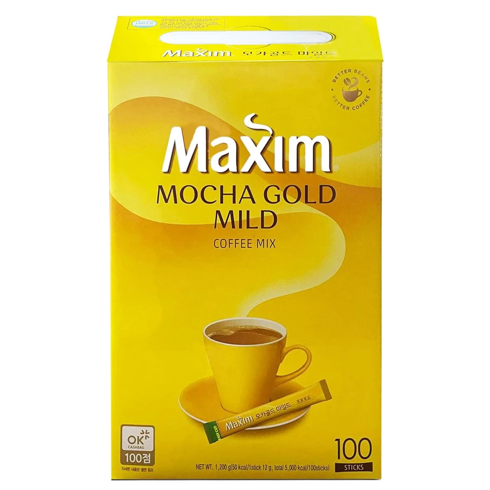 Maxim Mocha Gold Mild Coffee Mix (100T)