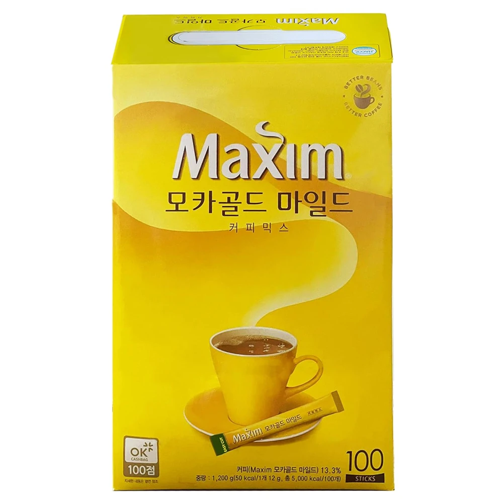 Maxim Mocha Gold Mild Coffee Mix (100T)