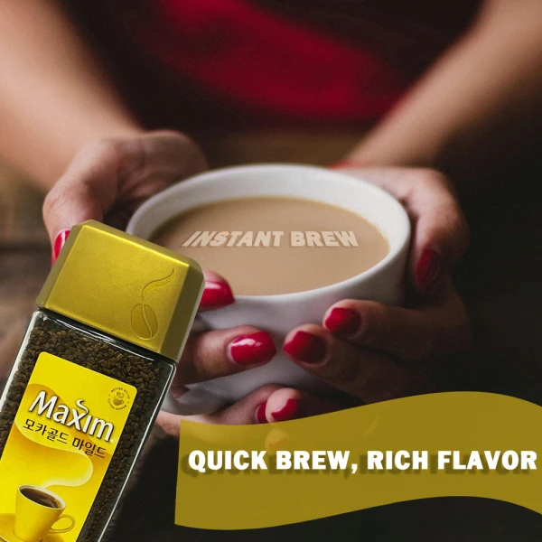 Maxim Coffee Mocha Gold 100g Bottle