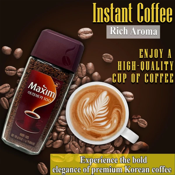 Maxim Coffee Arabica 100g Bottle