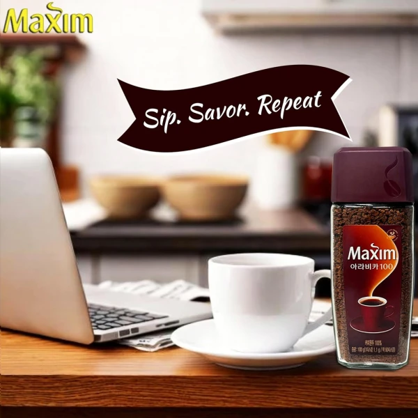 Maxim Coffee Arabica 100g Bottle