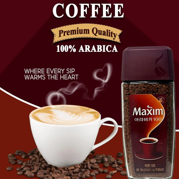 Maxim Coffee Arabica 100g Bottle