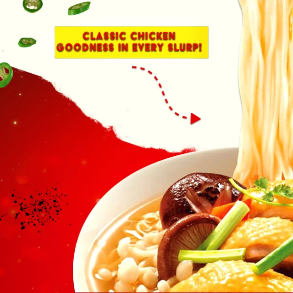 Mama Instant Noodle - Chicken 55g (Pack of 10)