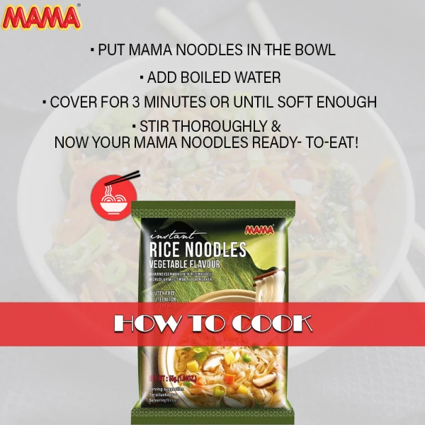 Gluten Free Instant Rice Noodles 55g