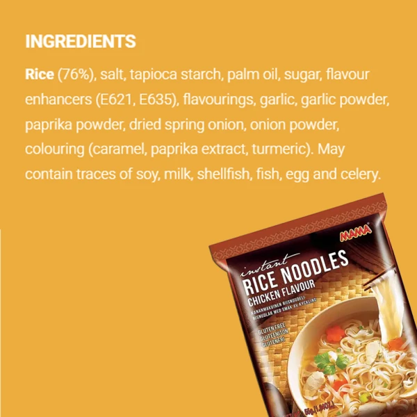 Gluten Free Instant Chicken Noodles 55g