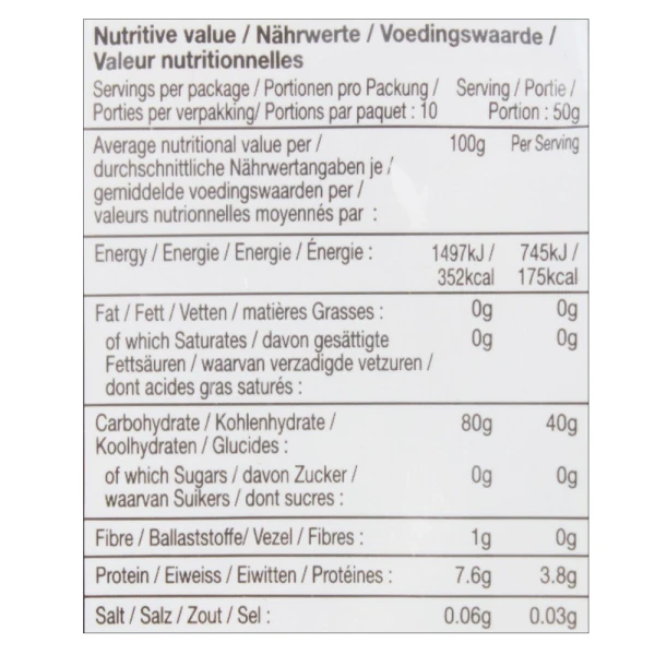 MAMA Penne Rice Pasta 500g