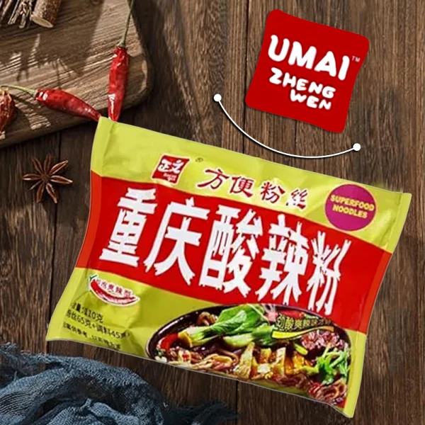 UMAI Hot & Sour Instant Potato Noodles 110g
