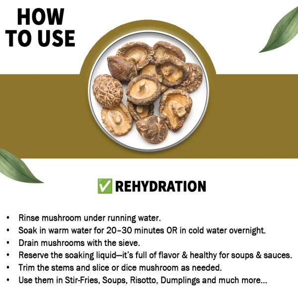 Dry Shiitake Mushroom 1KG