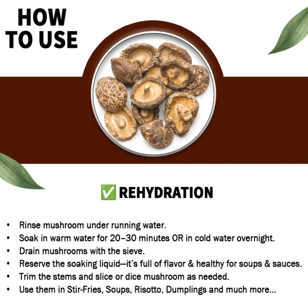 Dried Shiitake Mushroom 100g