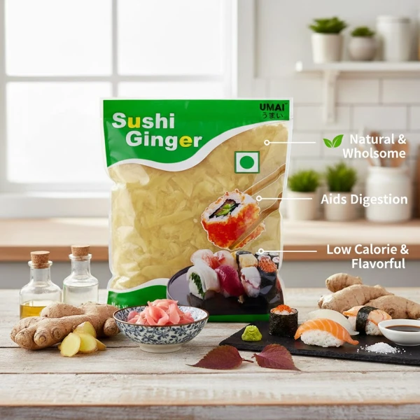 UMAI Sushi Ginger White 1.5 Kg