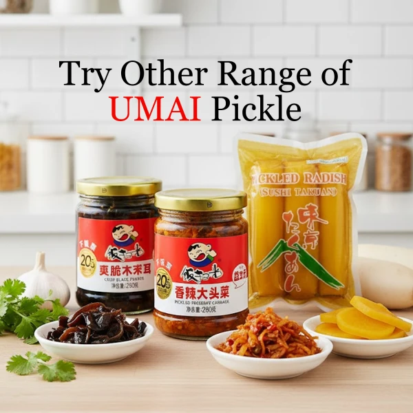 UMAI Takuan Pickled Radish 500g