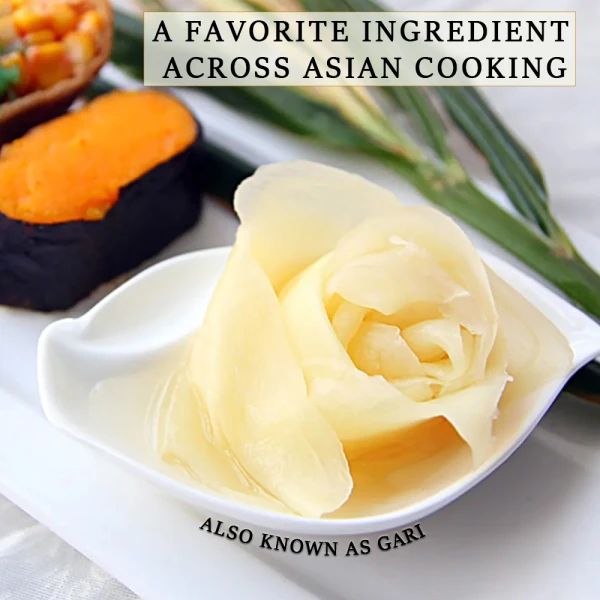 Umai Sushi Ginger White 200g