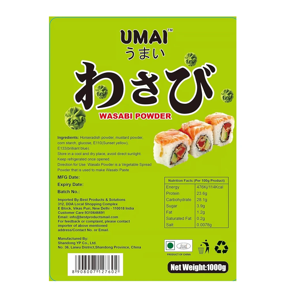 Umai Wasabi Powder 1 Kg