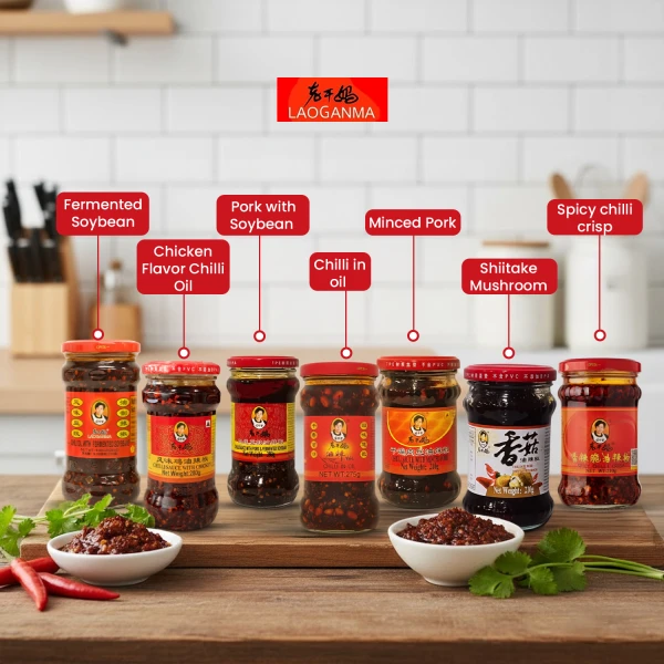 LaoGanMa Pork with Soybean 280g