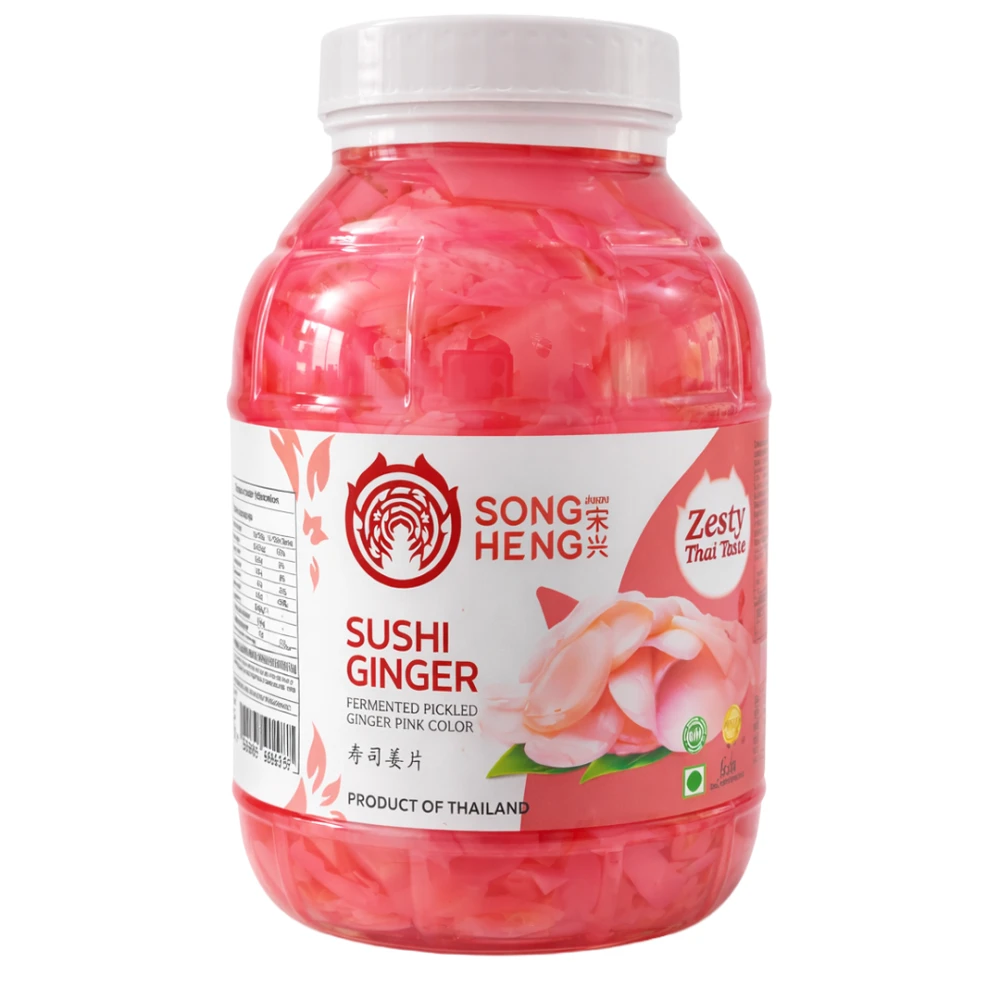 Songheng Sushi Ginger (Pink) 1.8Kg