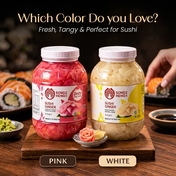 Songheng Sushi Ginger (Pink) 1.8Kg