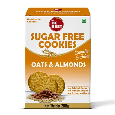 De Best Sugar Free Oats & Almonds Cookies 200g