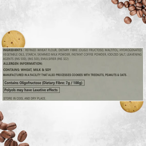Sugar Free Coffee Cookies 200g