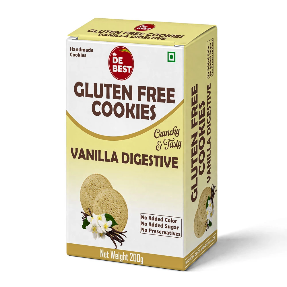Gluten Free Vanilla Digestive Cookies 200g