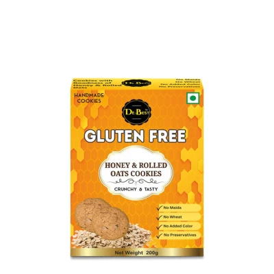 Honey & Rolled Oats Sugar Free Cookies 200g
