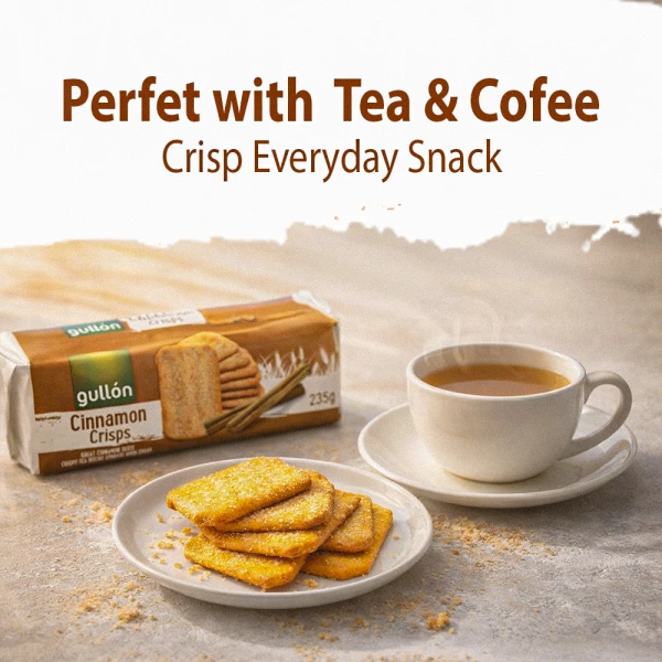 Gullon Cinnamon Crisps 235g