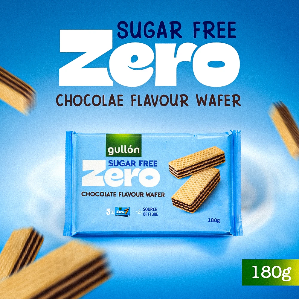 Gullon Sugar Free Chocolate Flavour Wafer 180g
