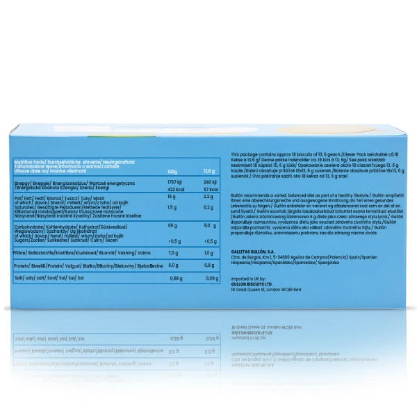Gullon Sugar Free Digestive Biscuits 245g