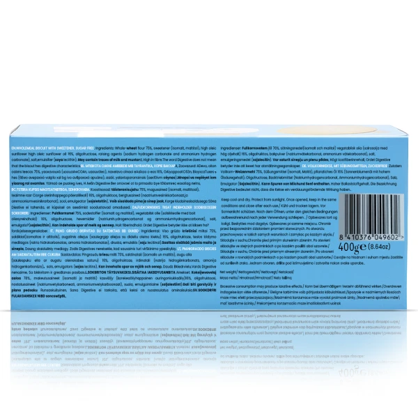 Sugar Free Digestive Biscuits 400g
