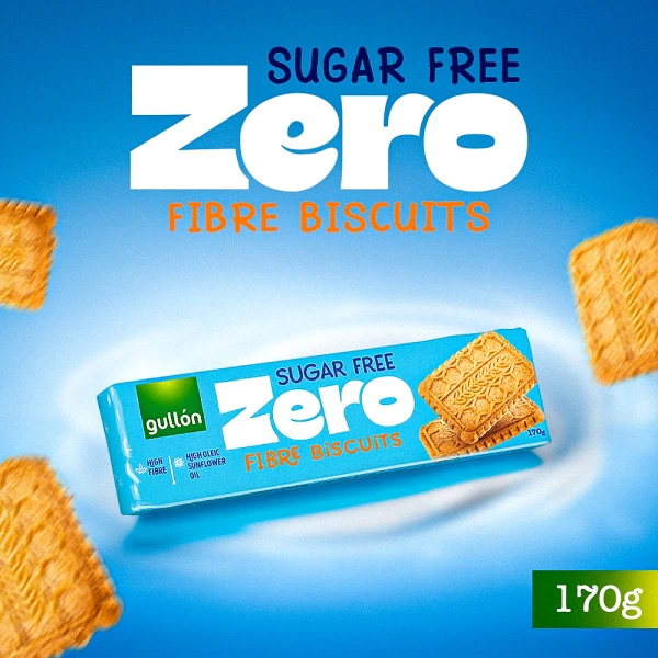 Gullon Sugar Free Fibre Biscuits 170g