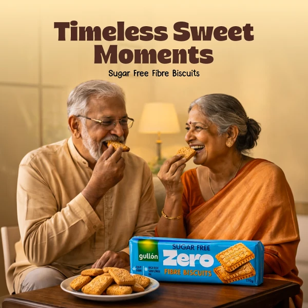 Gullon Sugar Free Fibre Biscuits 170g