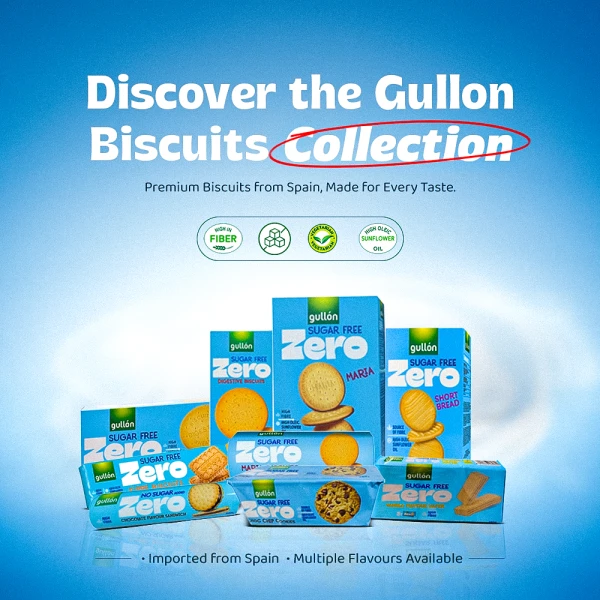 Gullon Sugar Free Fibre Biscuits 170g