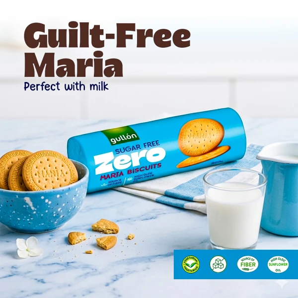 Gullon Sugar Free Maria Biscuits 200g