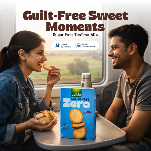 Gullon Sugar Free Maria Biscuits 400g
