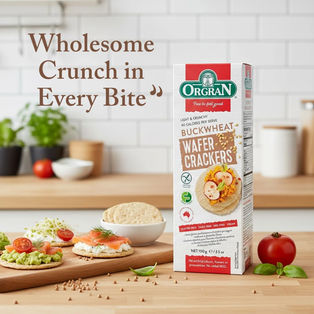Orgran Buckwheat Wafer Crackers 100g