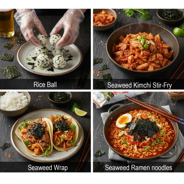 UMAI Roasted Seaweed Kimchi 4g X 3