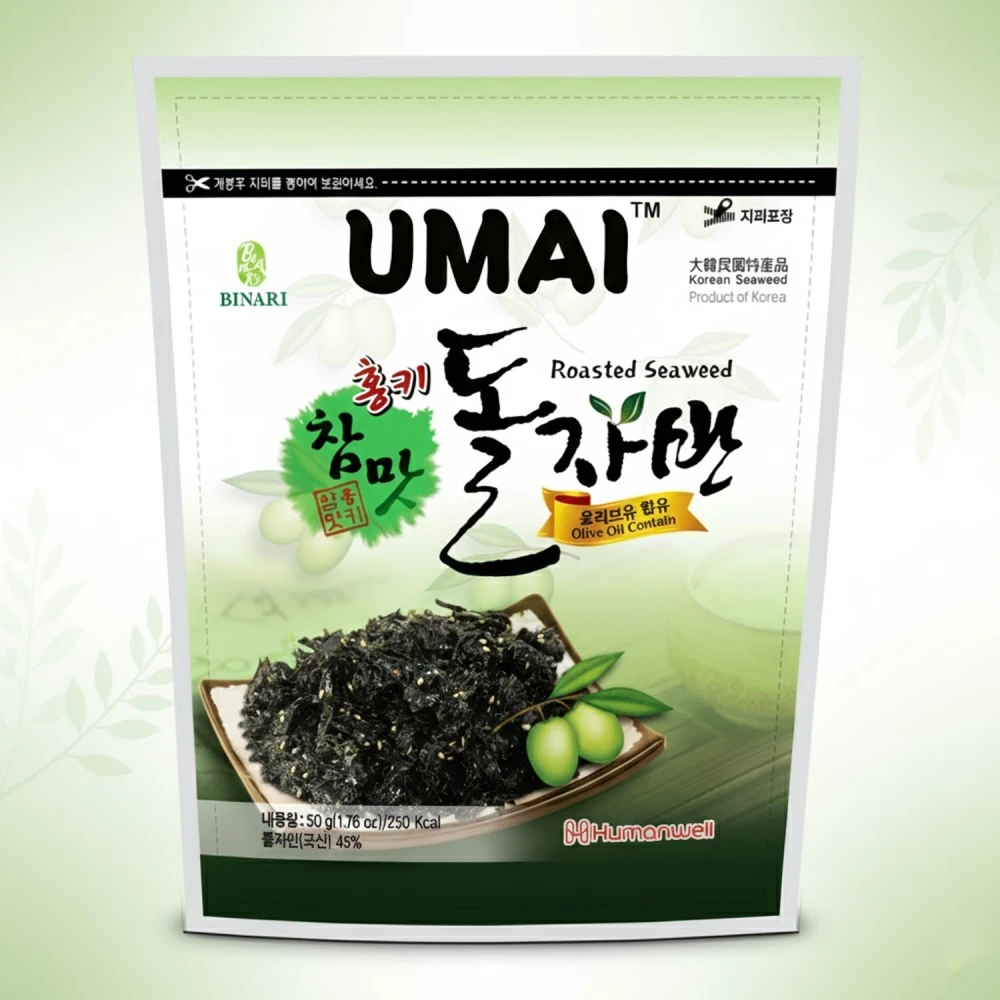 UMAI Roasted Seaweed Laver 50g