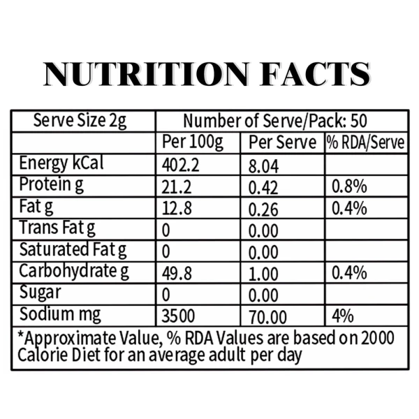 BBQ Red Chilli Dipping Powder 100g