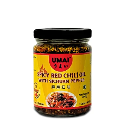 Red Chilli Oil with Sichuan Pepper 200g