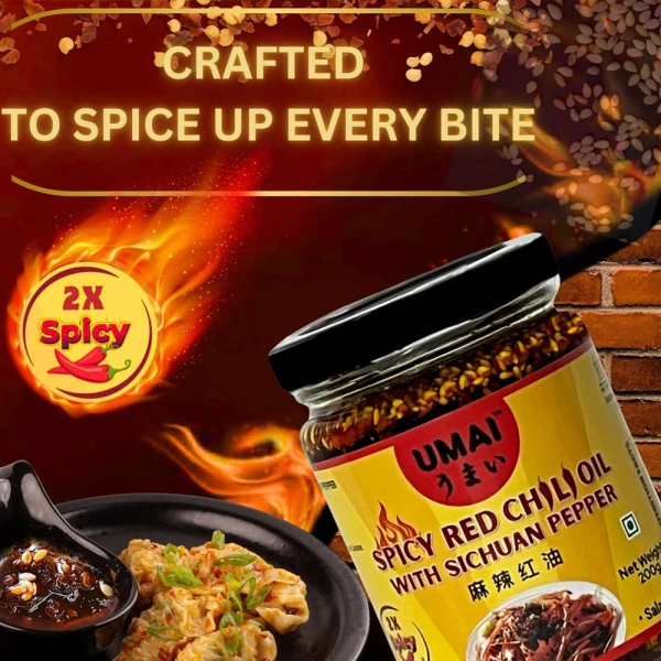 Red Chilli Oil with Sichuan Pepper 200g