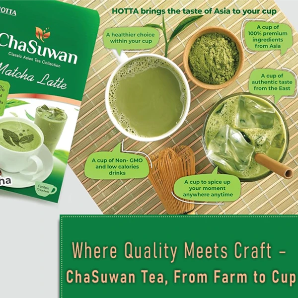 HOTTA Chasuwan Matcha Latte 150g - 10T