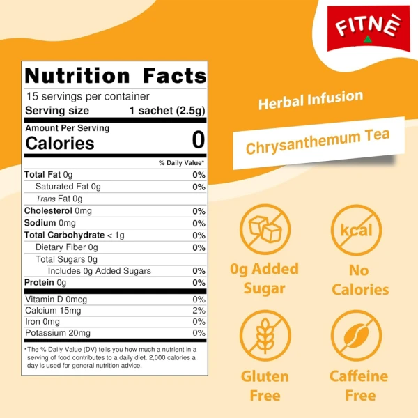 Herbal Infusion Tea Chrysanthemum 37.50g - 15T