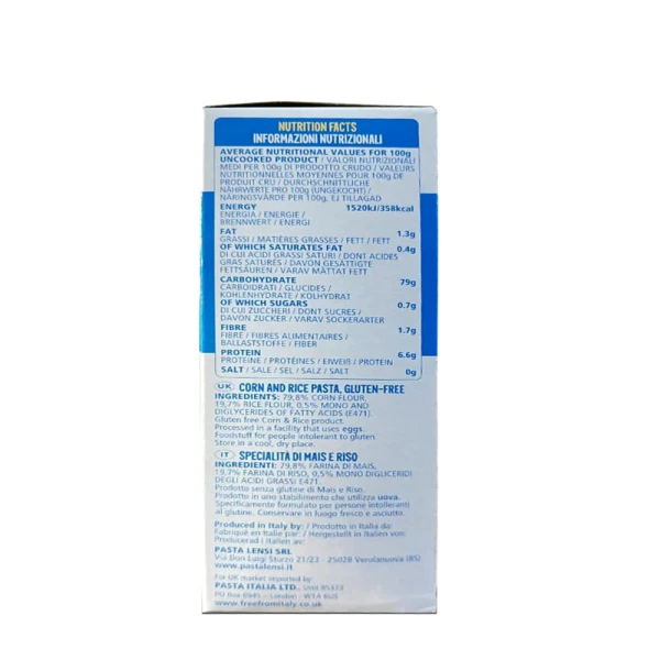 Gluten Free Pasta Fusilli 400g