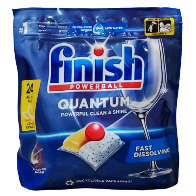 Quantum Dishwasher Lemon 24 Tabs