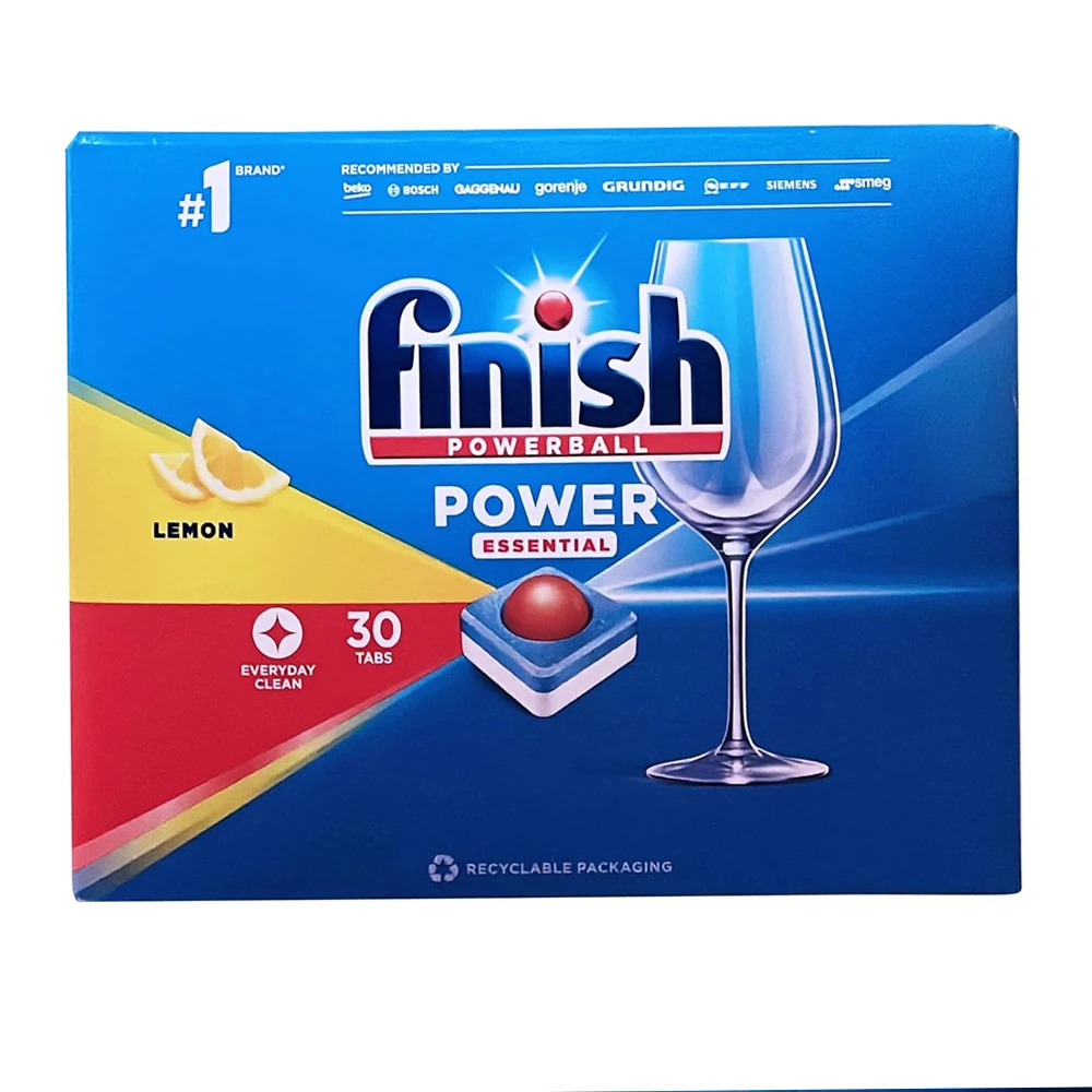 Power Essential Dishwasher Lemon 30 Tab