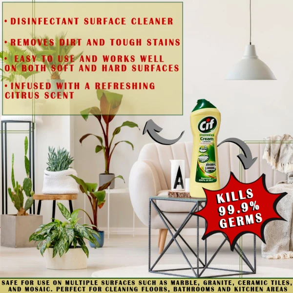 CIF Cream Lemon Cleaner 500 ml