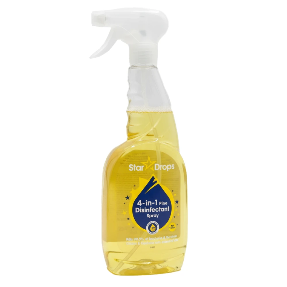 Stardrops 4 in 1 Disinfectant  750ml - Yellow