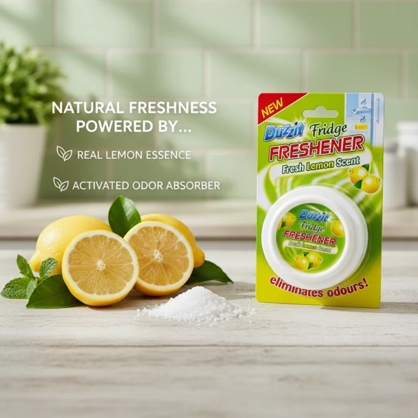 Duzzit Oval Fridge Fresh Lemon 1pc