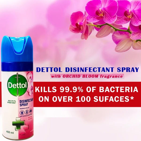 Dettol Disinfectant Spray Orchid 400ml
